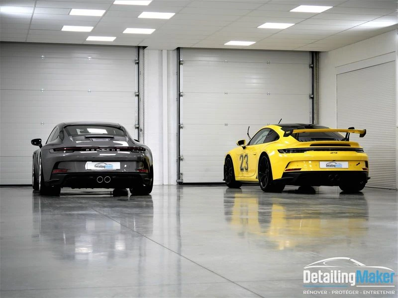 Film de protection carrosserie sur Porsche 911 GT3 et 911 GT3 Touring
