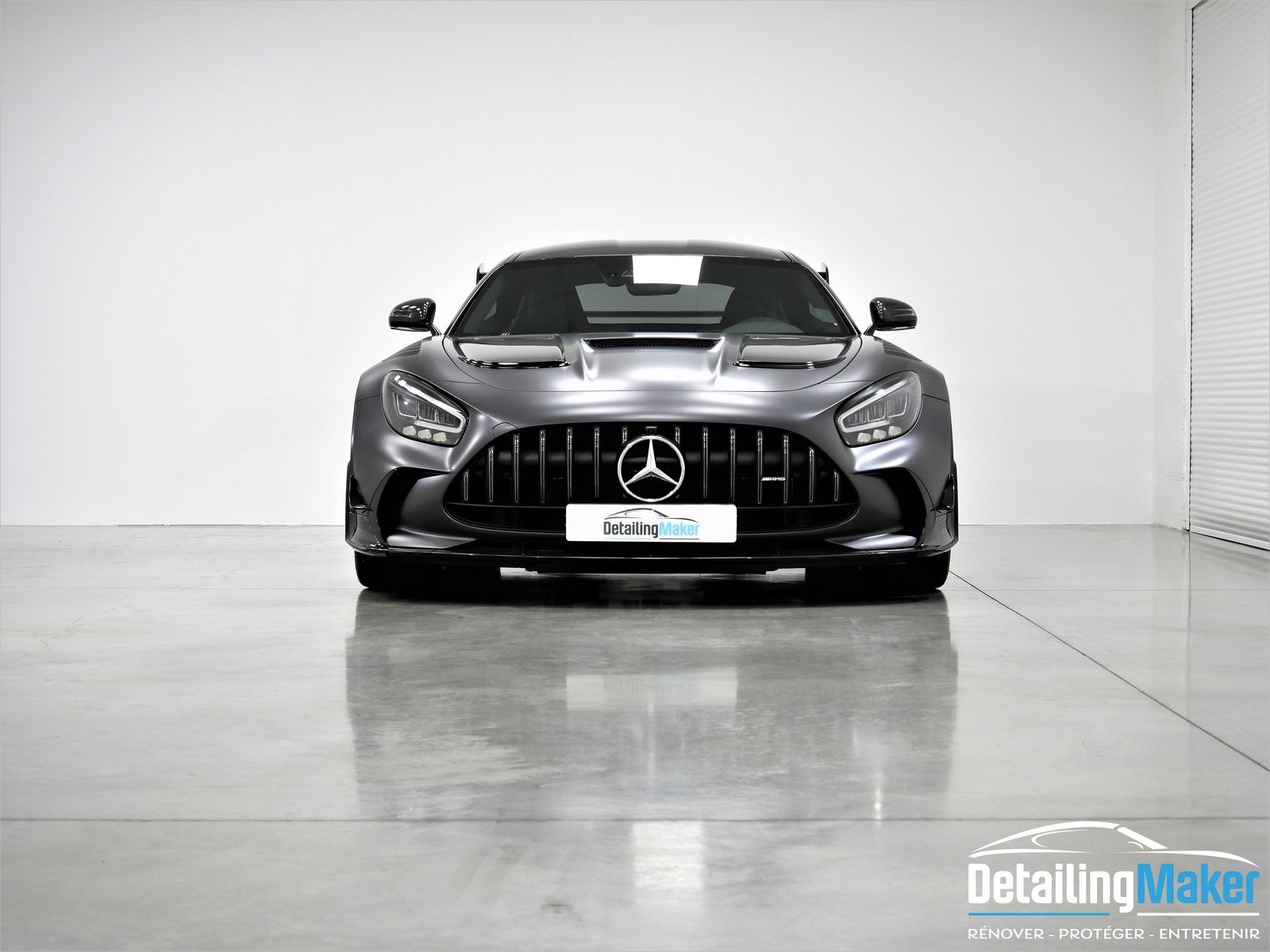 Film de protection carrosserie sur Mercedes AMG GT Black Séries