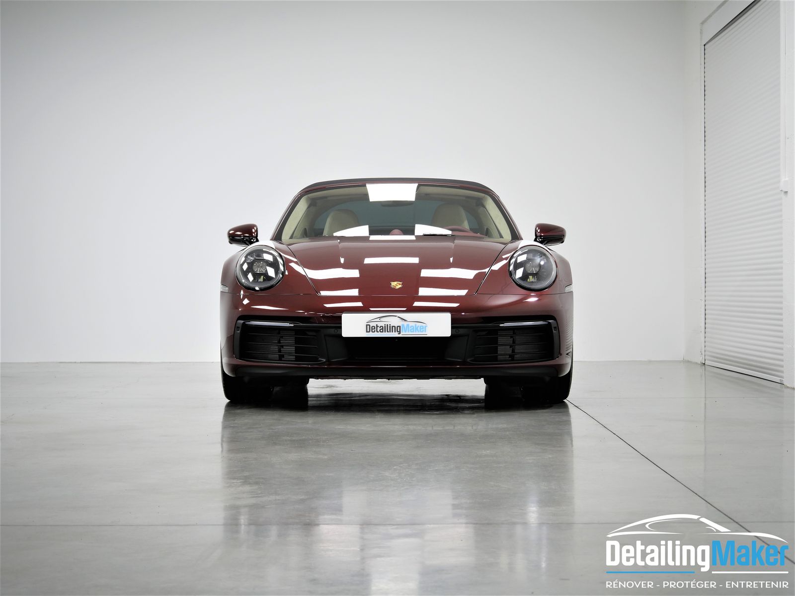Film de protection carrosserie sur Porsche 911 Targa 4S Heritage Design Edition