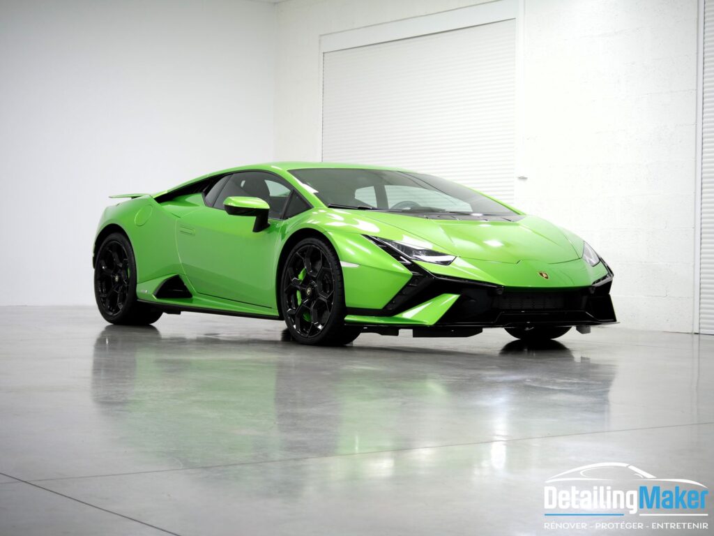 Film de protection carrosserie sur Lamborghini Huracan Tecnica